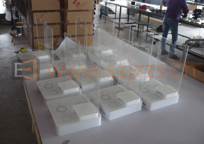 HydroPeptide品牌護膚品展示架展示