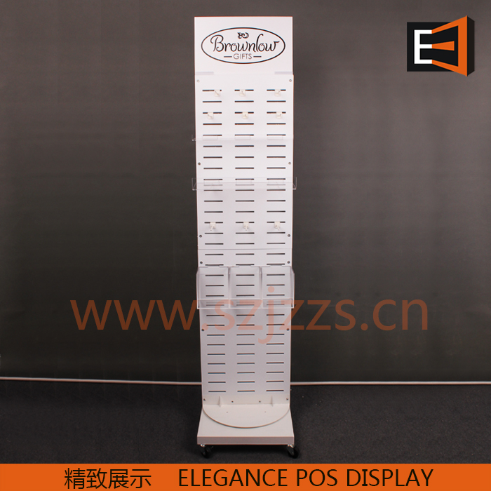 禮品展示架正面圖