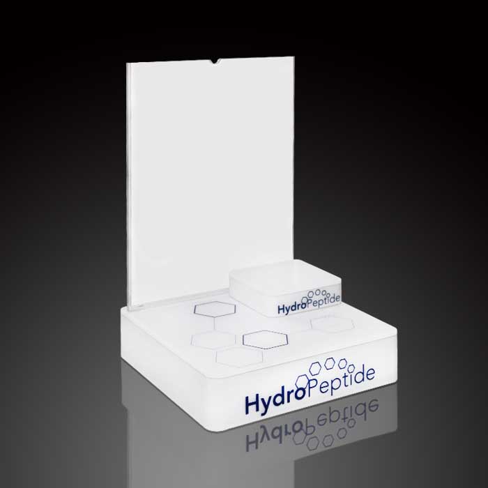 RP005013 護(hù)膚品展架,亞克力護(hù)理用品展示架