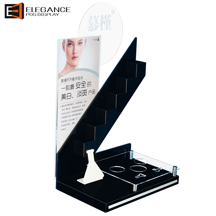 臺(tái)面多功能亞克力護(hù)膚產(chǎn)品展示架 廠家定制